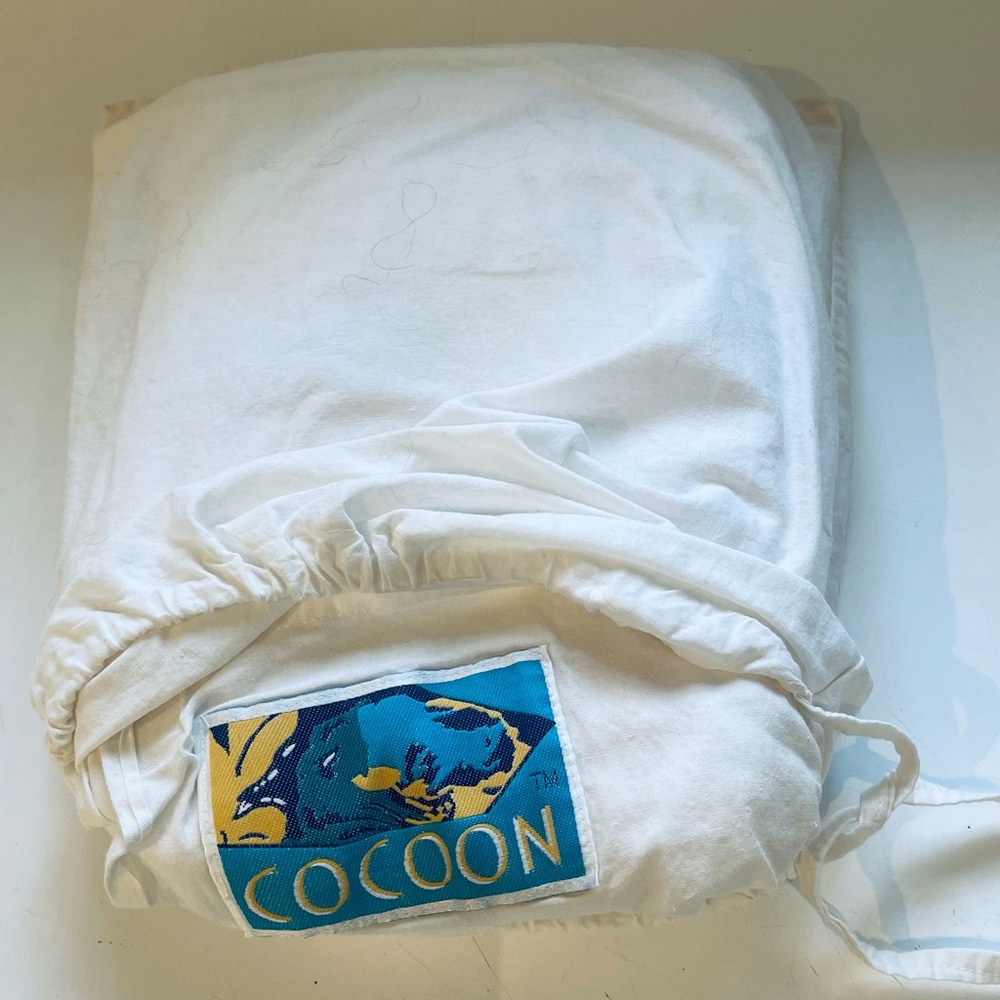 Cocoon White cotton sleeping bag liner. Adult size.